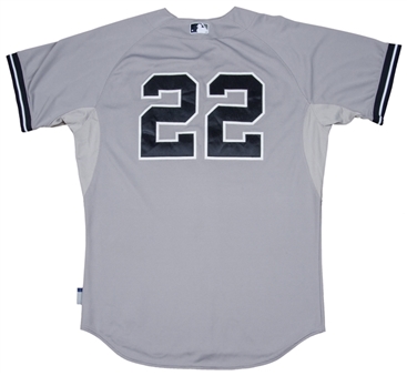 2015 Jacoby Ellsbury Game Used New York Yankees Road Jersey (Steiner & MLB Authenticated)